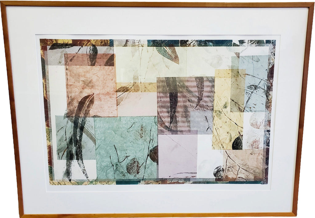 51” Howard Hersh Playing Field A Vintage Signed And Numbered Abstract Lithograph