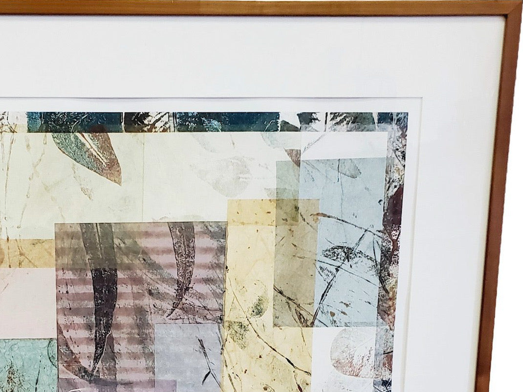 51” Howard Hersh Playing Field A Vintage Signed And Numbered Abstract Lithograph