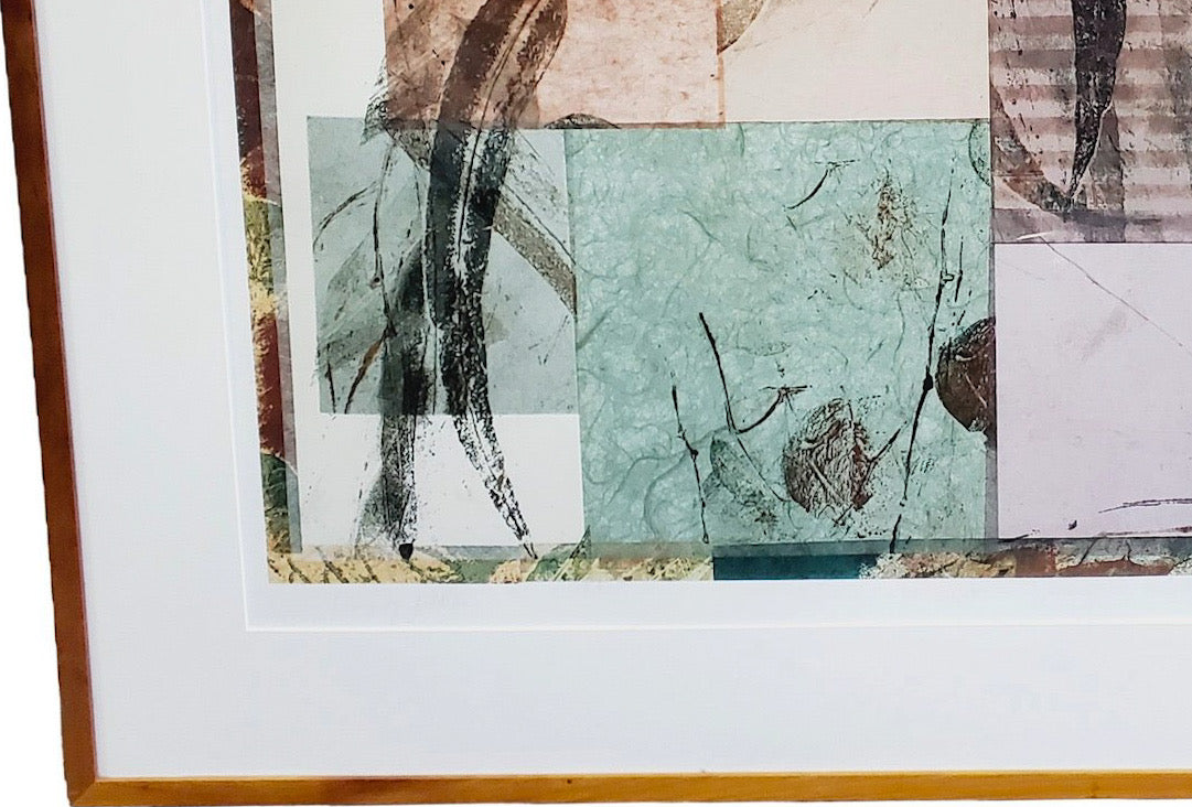 51” Howard Hersh Playing Field A Vintage Signed And Numbered Abstract Lithograph