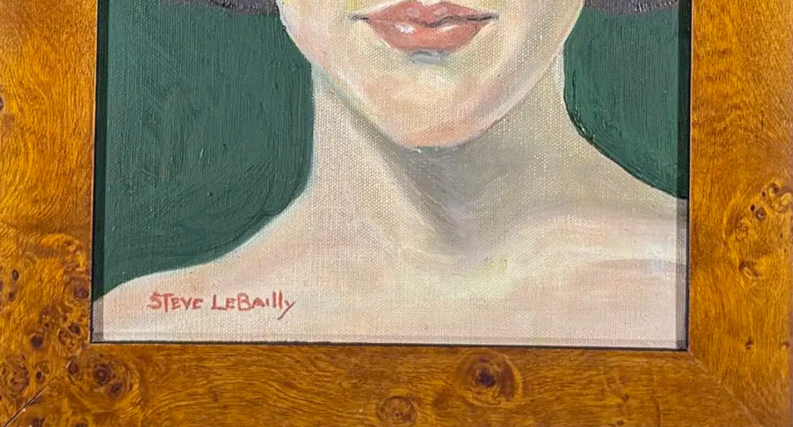 Steve LeBailly Original Oil on Canvas Portrait – "Lady Agnew"