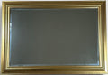 Large Contemporary Traditional Gold Gilt Beveled Glass Rectangular Wall Mirror