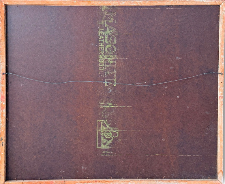 Original Leonardo Nierman Painting Bird In Flight Large 1959 Oil On Masonite Modernist Statement Piece - 50” x 41”