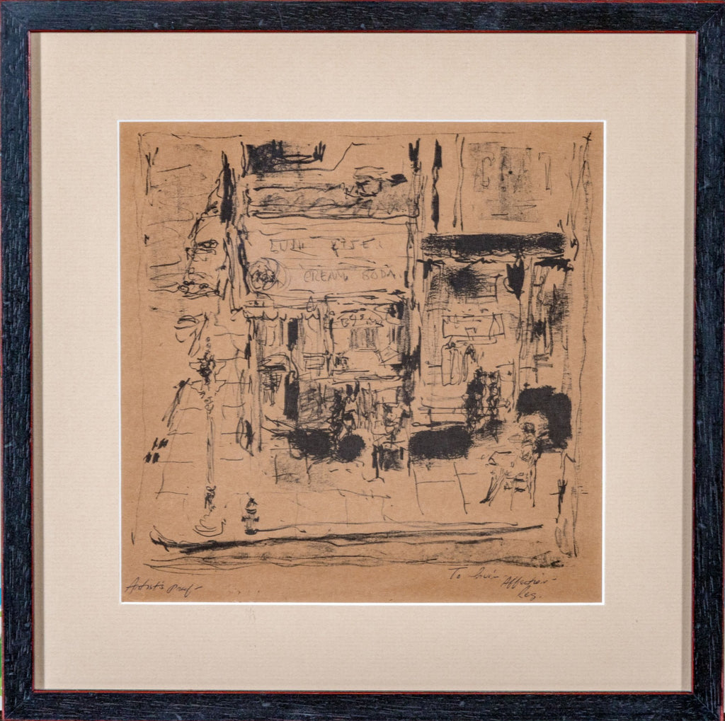 Signed Original Artist Proof Print By Reginald Murray Pollack