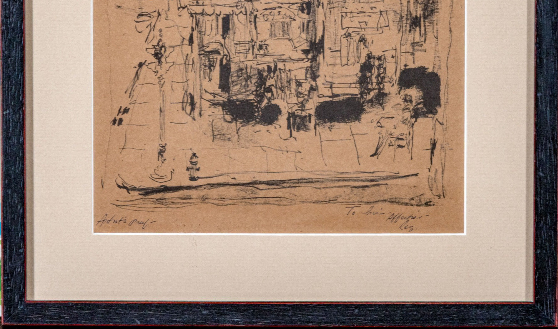 Signed Original Artist Proof Print By Reginald Murray Pollack