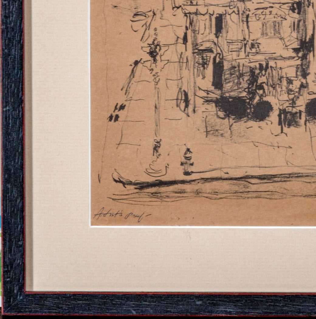 Signed Original Artist Proof Print By Reginald Murray Pollack