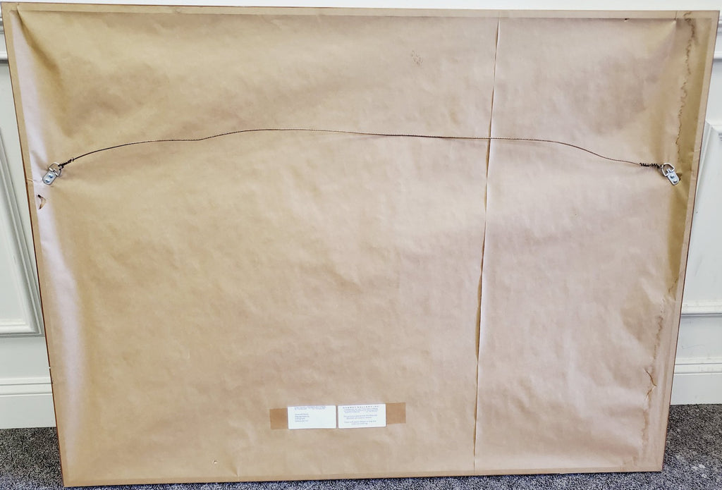 51” Howard Hersh Playing Field A Vintage Signed And Numbered Abstract Lithograph