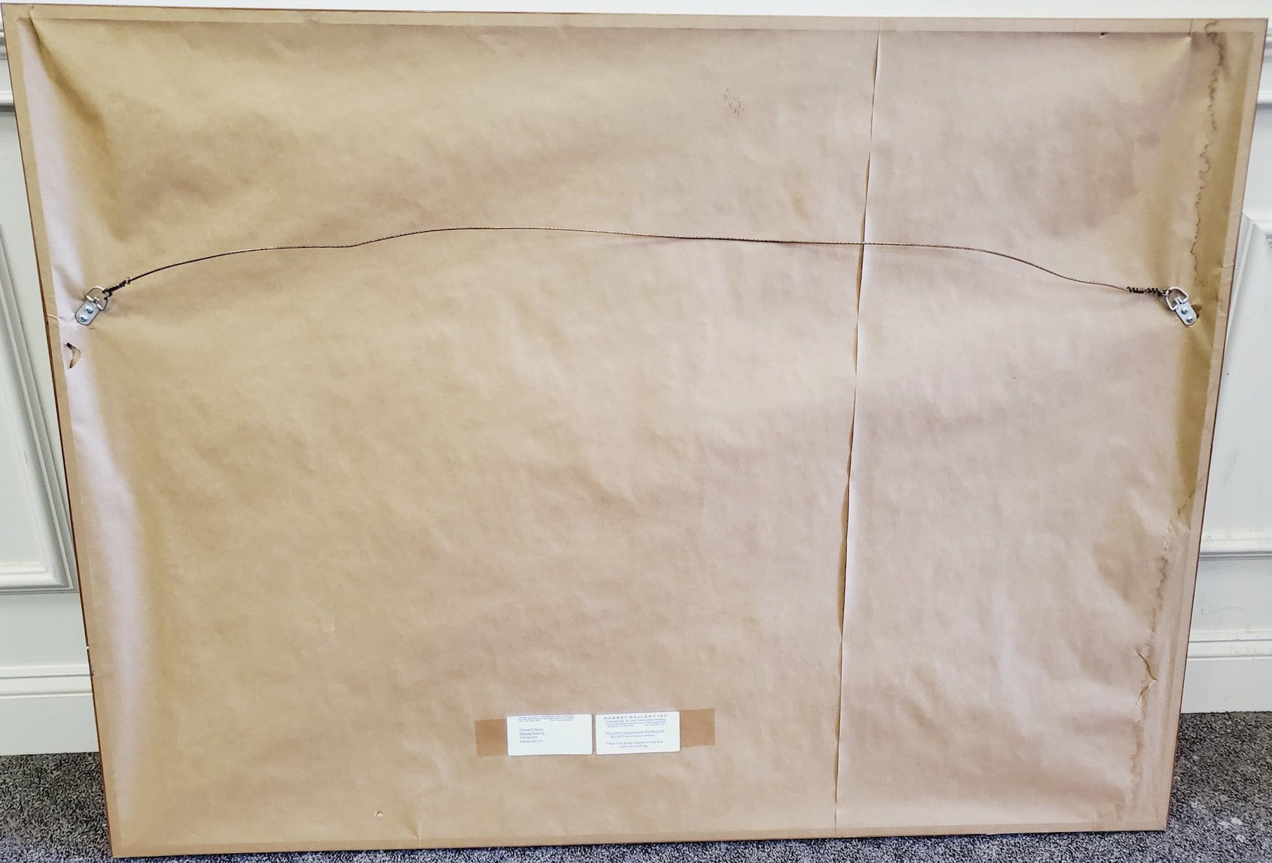 51” Howard Hersh Playing Field A Vintage Signed And Numbered Abstract Lithograph