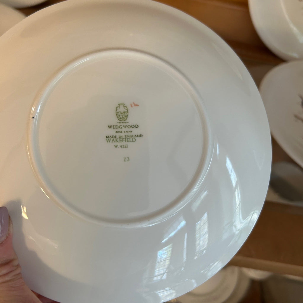 Mid Century 38-Piece Wedgwood Bone China Wakefield Pattern Tea and Coffee Service Large English Estate Set