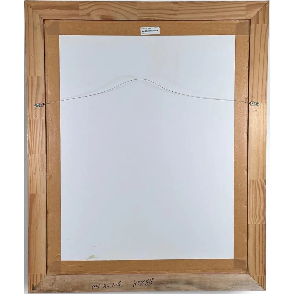 Art LaMay Signed Limited Edition Passion Plums Herons Gold Gilt Framed Giclee