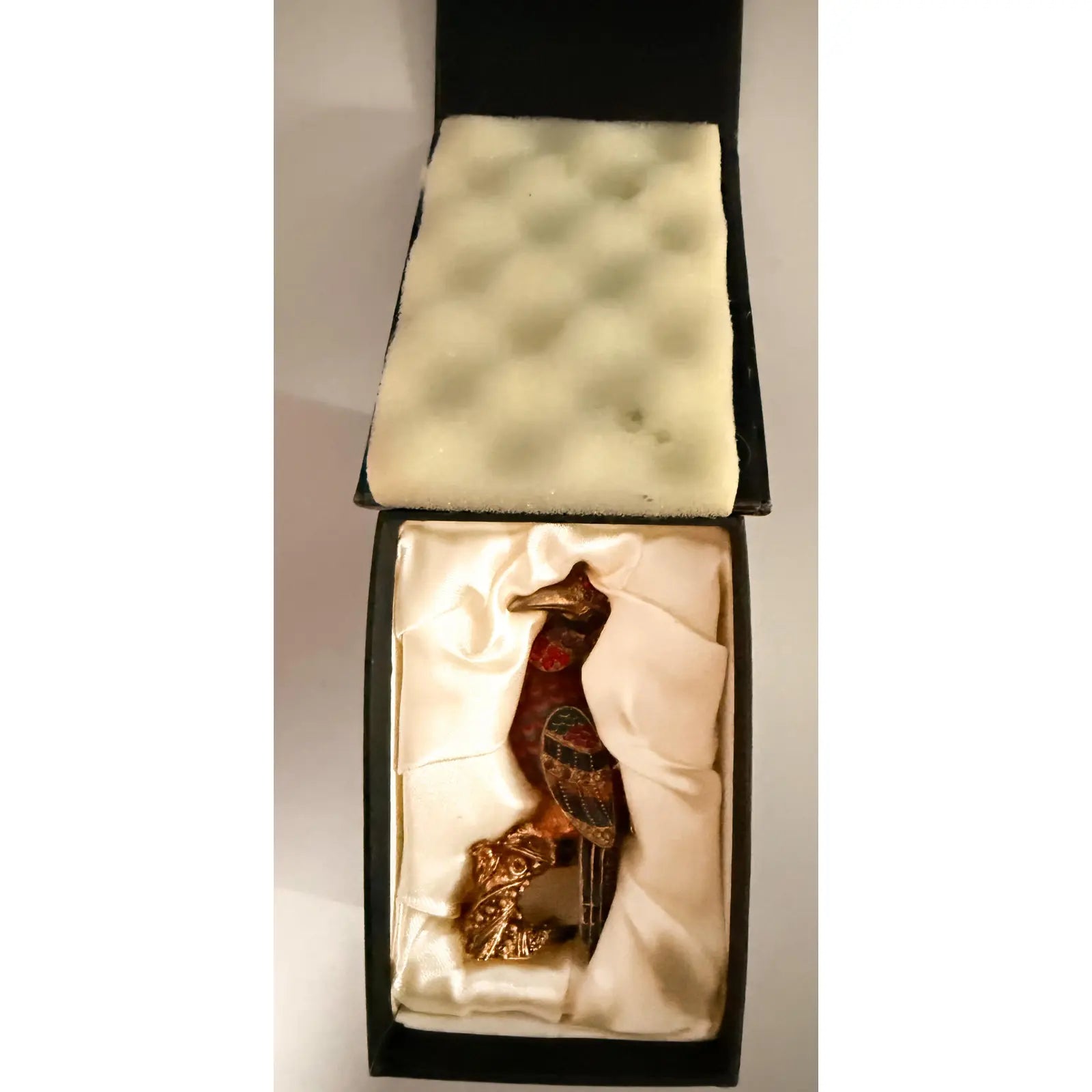 Rare 2006 Fitz And Floyd Guild Collection Jeweled Cleopatra Bird With Box