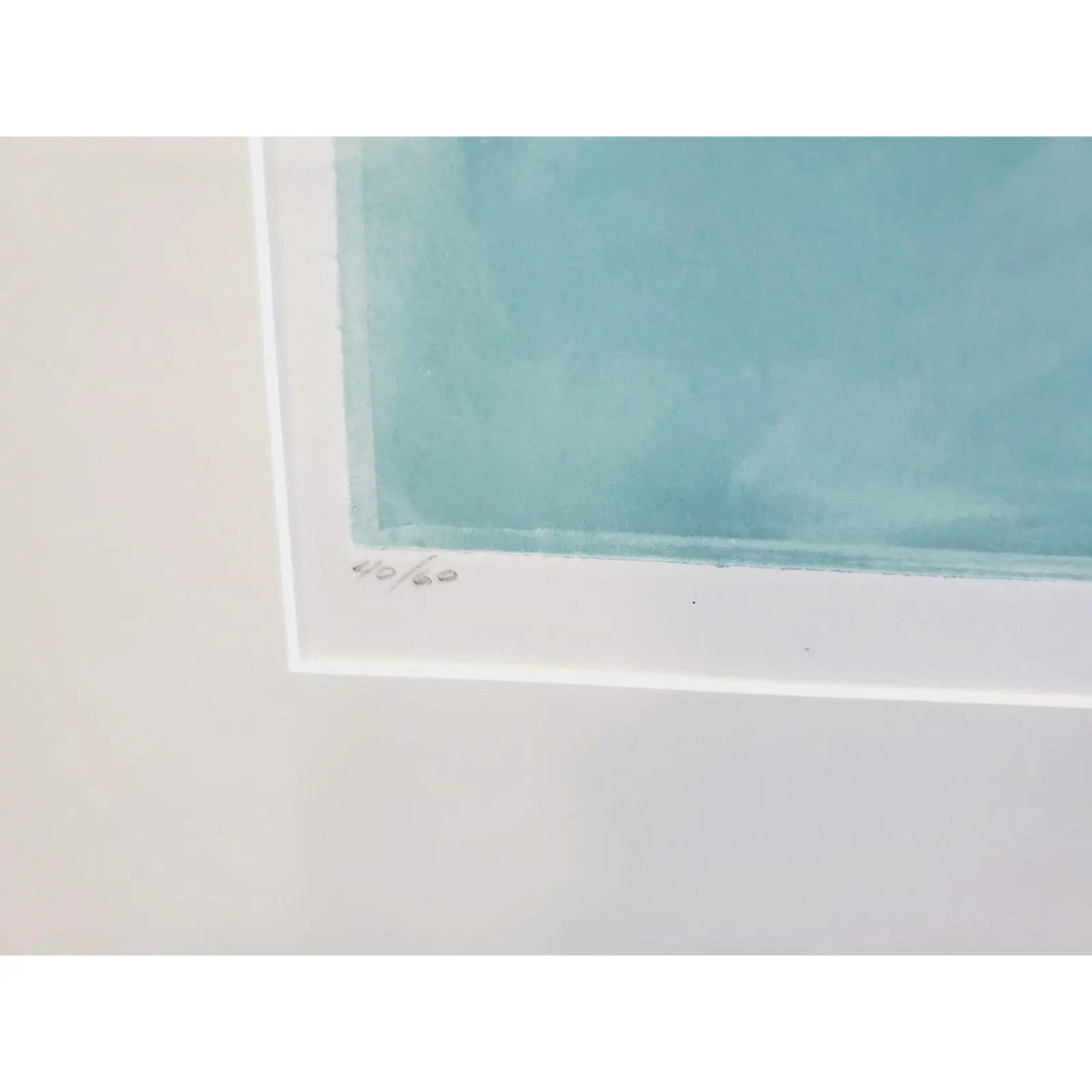 50” Large Scale Jean Richardson Signed Limited Edition Lithograph Entitled Firebrands