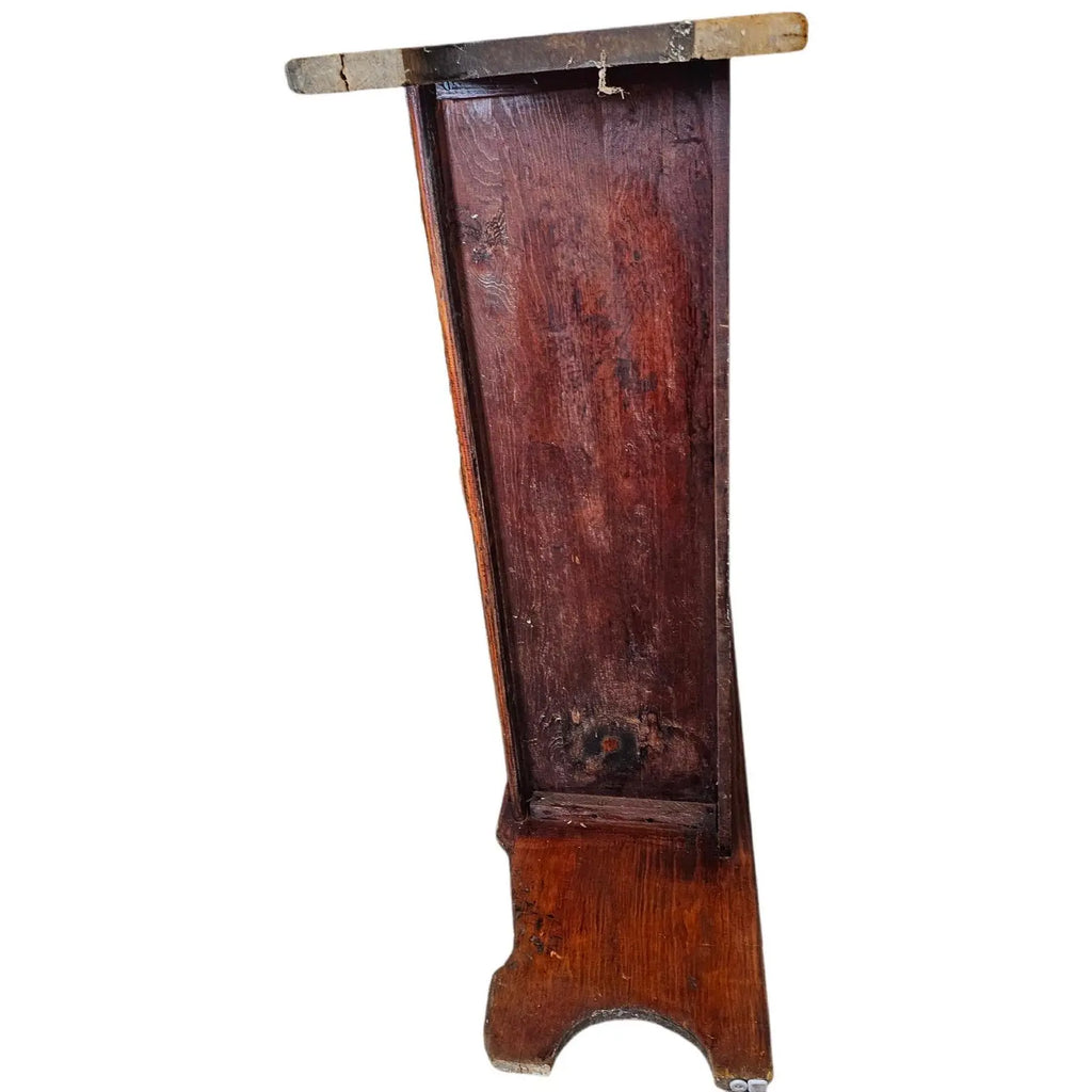 Pair of Antique Architectural Church Pew Benches, Turn of the Century Country Pine Two-Seater Settles