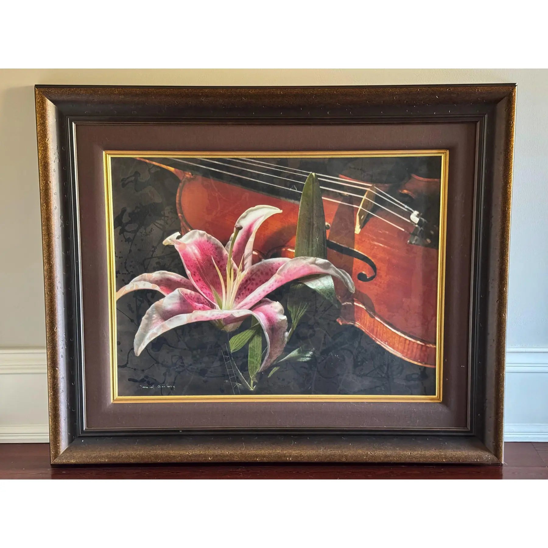 Impressive 55” Original Oil On Wood” Resting On Your Laurels” by Yankel Ginzburg