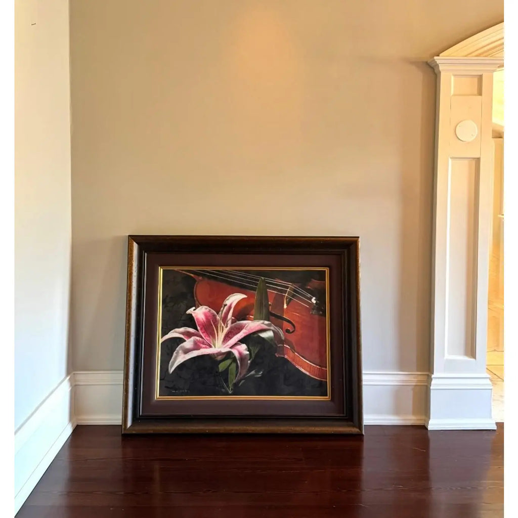 Impressive 55” Original Oil On Wood” Resting On Your Laurels” by Yankel Ginzburg