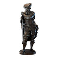 Antique 25” Signed French Bronze Sculpture The Landsknecht by Albert-Ernest Carrier Belleuse