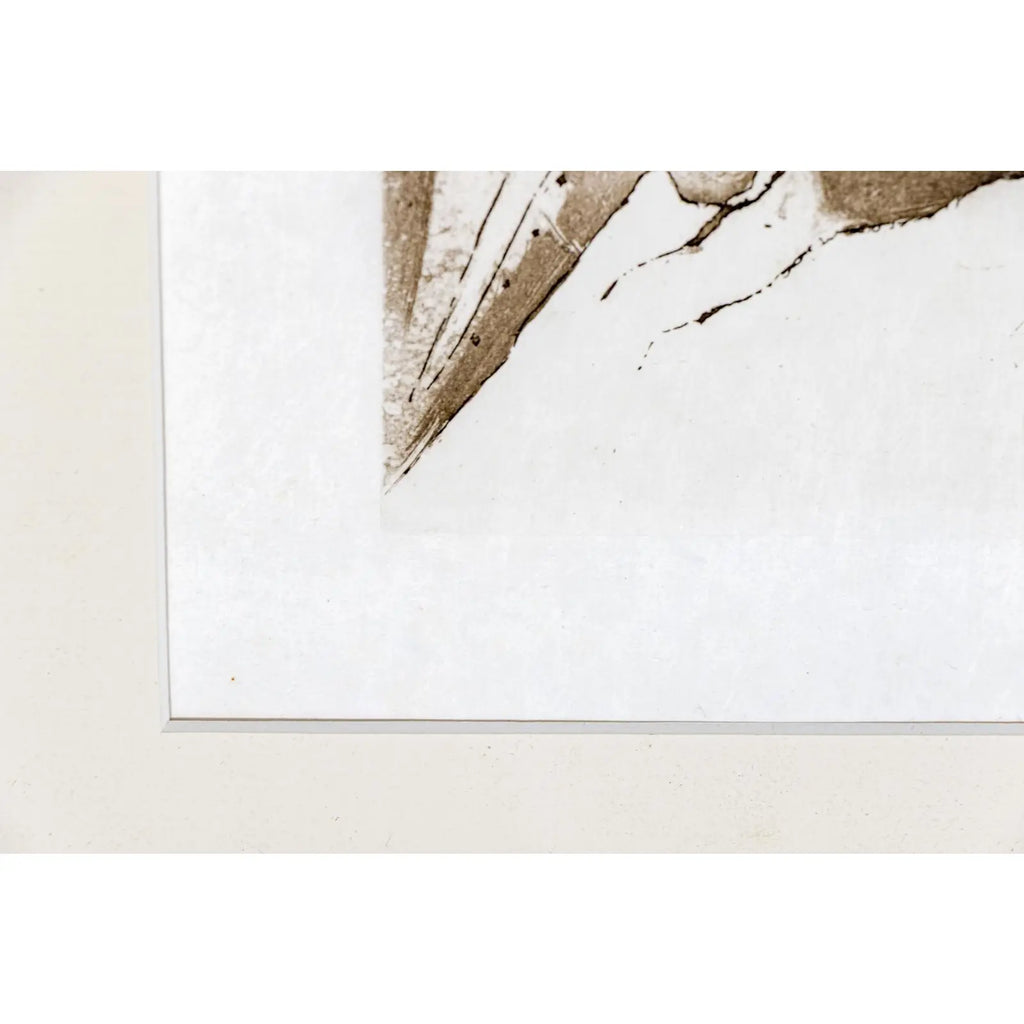 Limited Edition 1970 Dorothea Tanning Signed Original Etching - Amoureux Au Bord De Mer - Japan Paper Surrealism