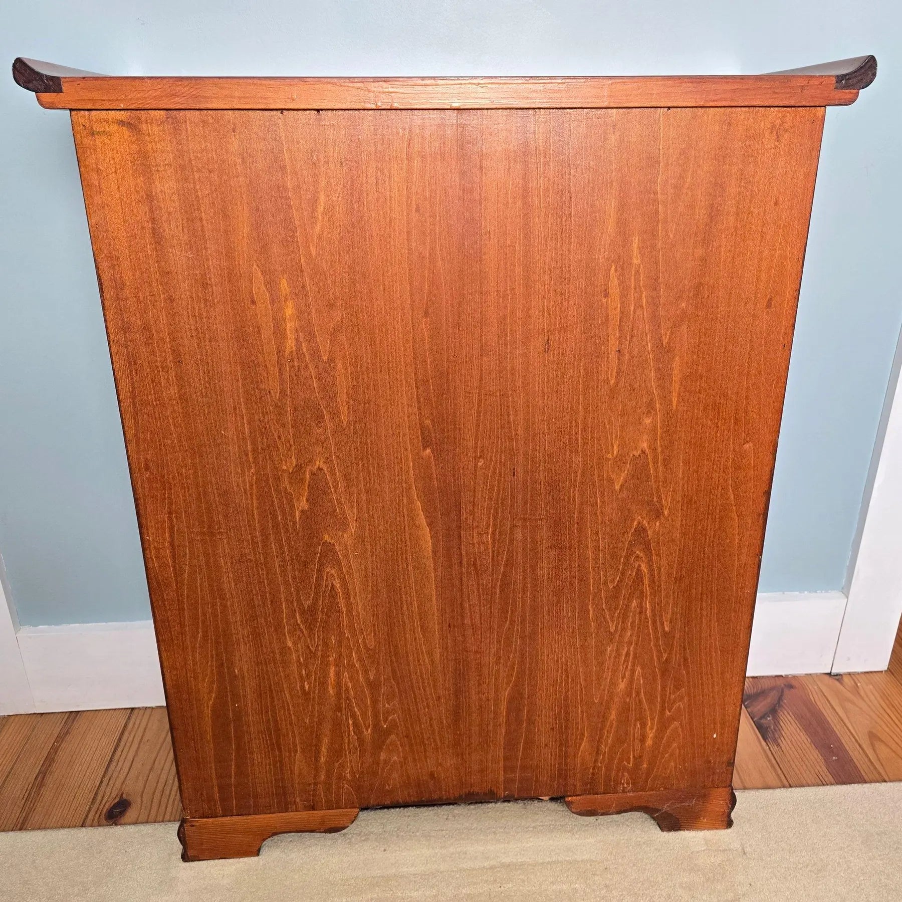 Vintage 45-Drawer Chinese Apothecary Chest - Solid Elm Yumu Herb Cabinet - Pagoda Top
