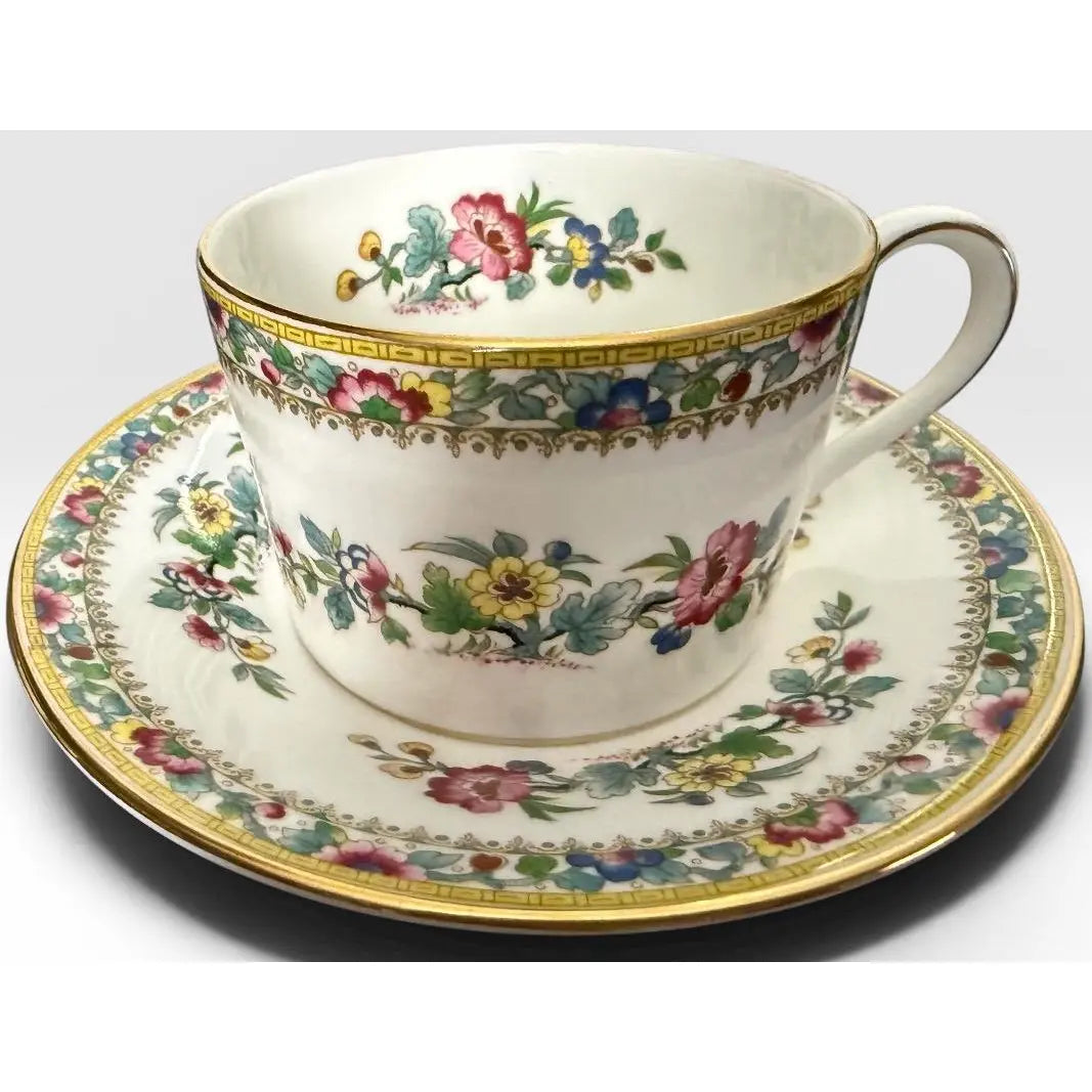 Vintage Coalport Ming Rose Bone China Dinnerware Set - 93 Pieces