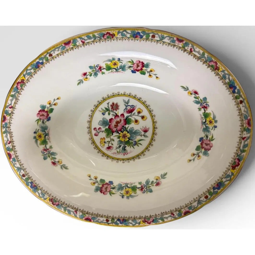 Vintage Coalport Ming Rose Bone China Dinnerware Set - 93 Pieces