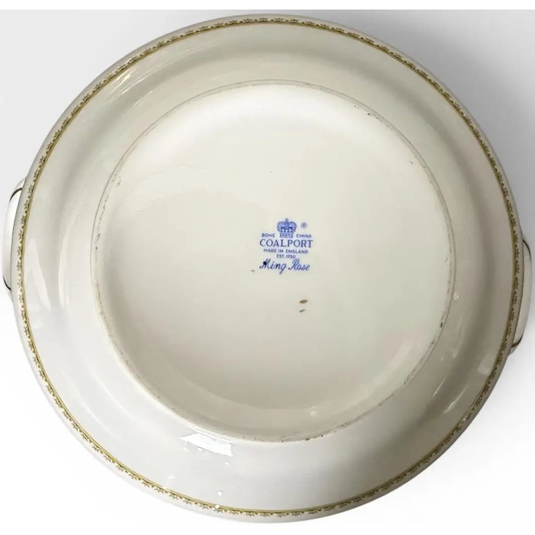 Vintage Coalport Ming Rose Bone China Dinnerware Set - 93 Pieces