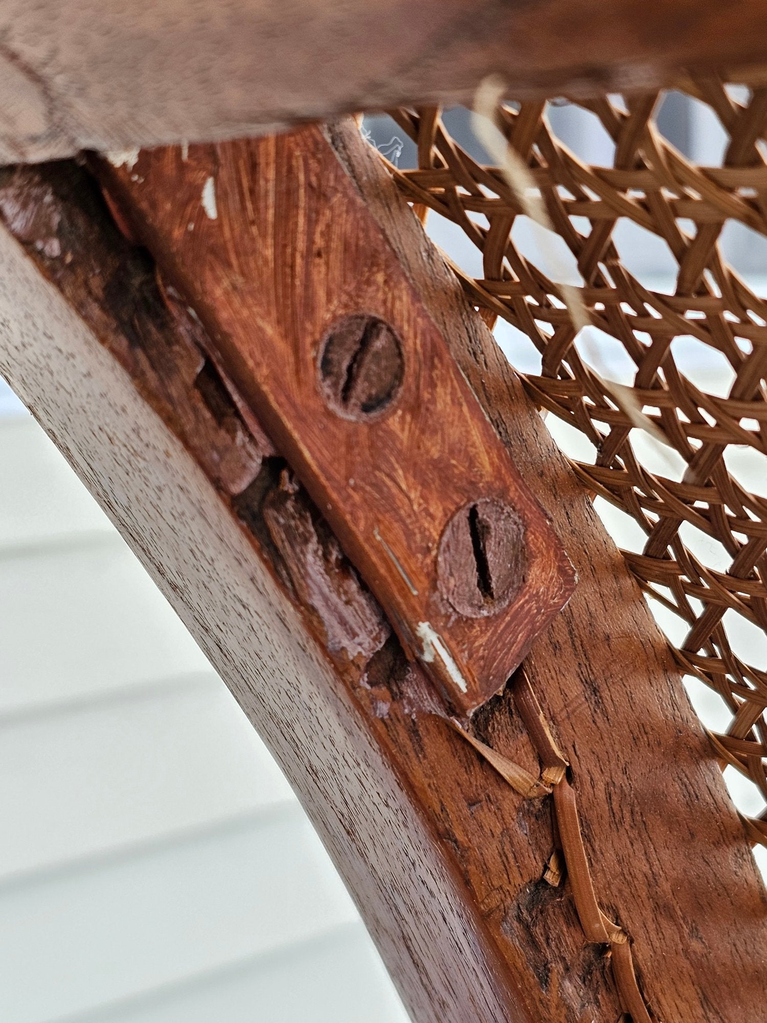Antique 19th Century Oak Plantation Chair With Original Folding Leg Rests