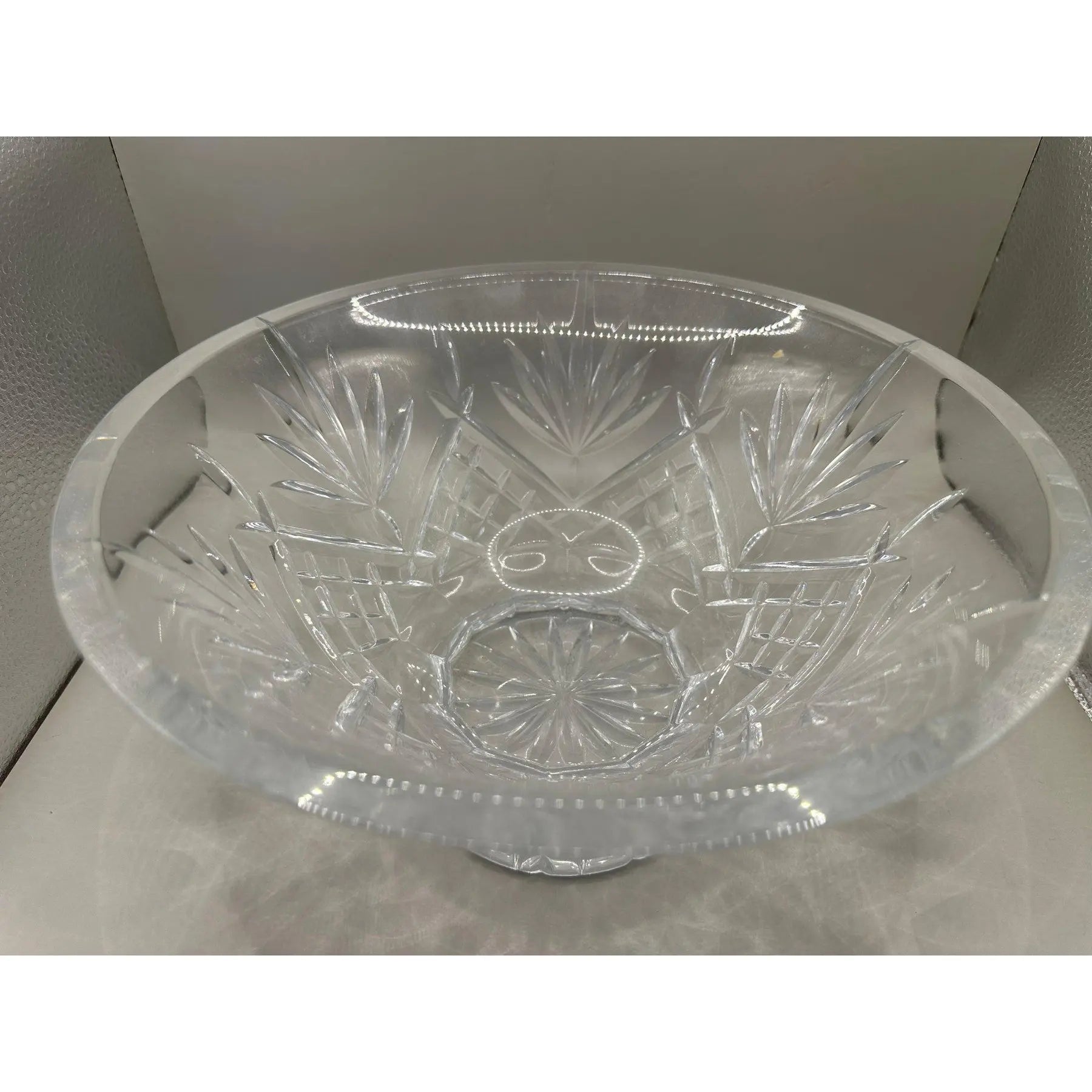 Marquis by Waterford Crystal Footed Bowl - Glendale Pattern