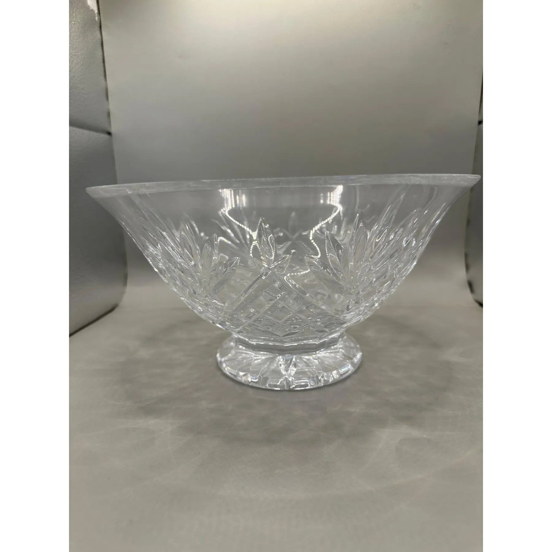 Marquis by Waterford Crystal Footed Bowl - Glendale Pattern