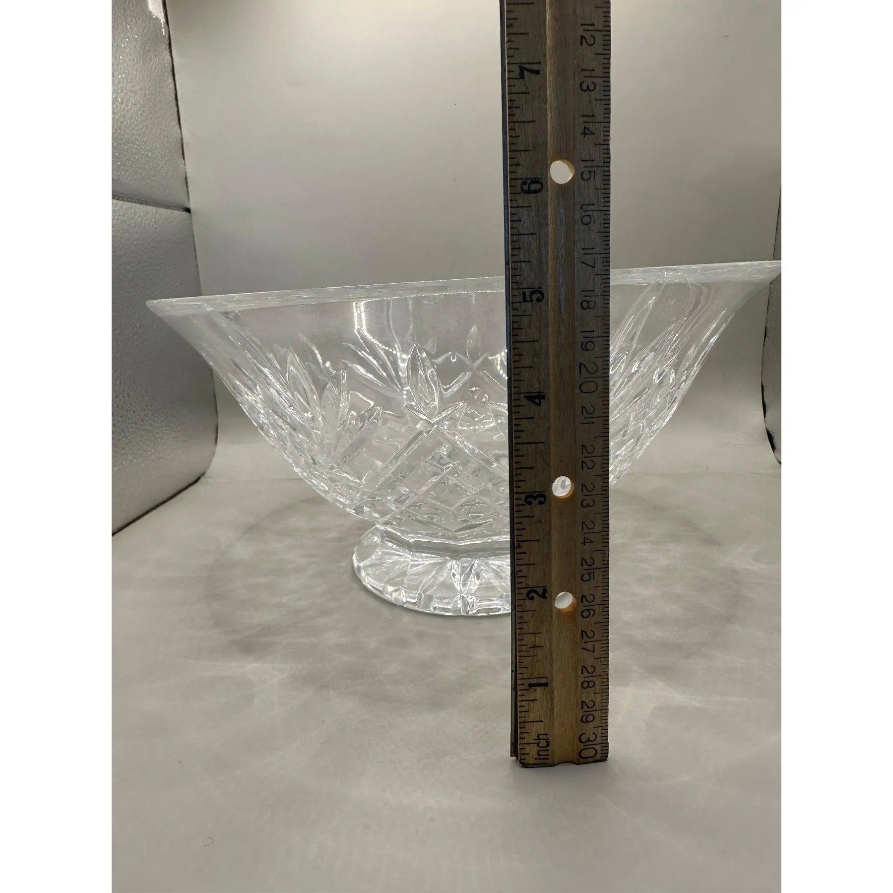 Marquis by Waterford Crystal Footed Bowl - Glendale Pattern