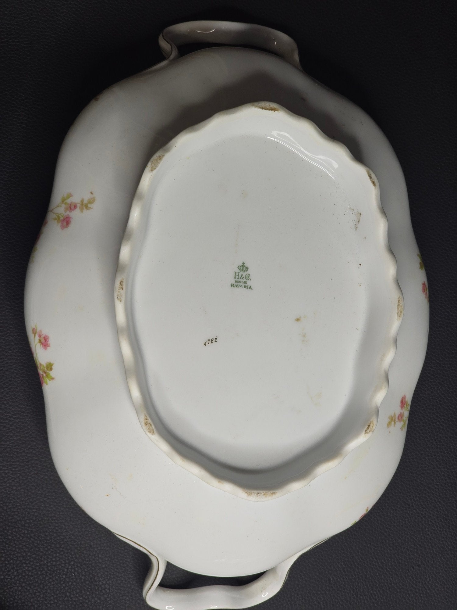 Set Of 3 Antique Heinrich and Co. Selb, Bavaria Ranson Porcelain Covered Tureens