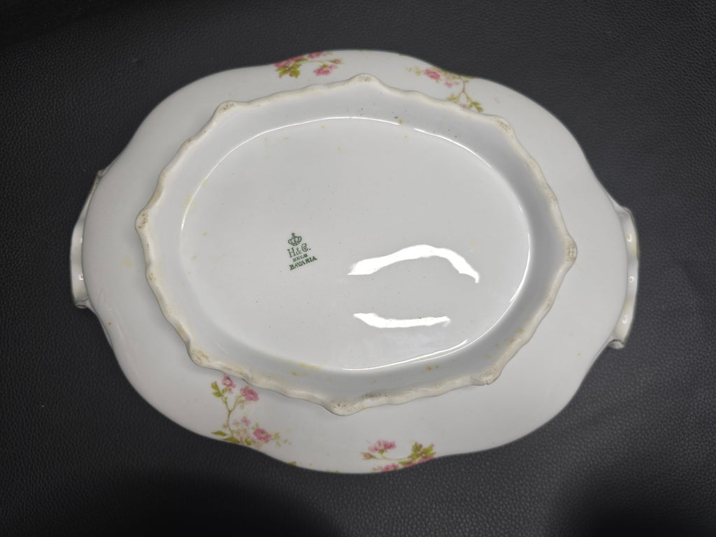 Set Of 3 Antique Heinrich and Co. Selb, Bavaria Ranson Porcelain Covered Tureens