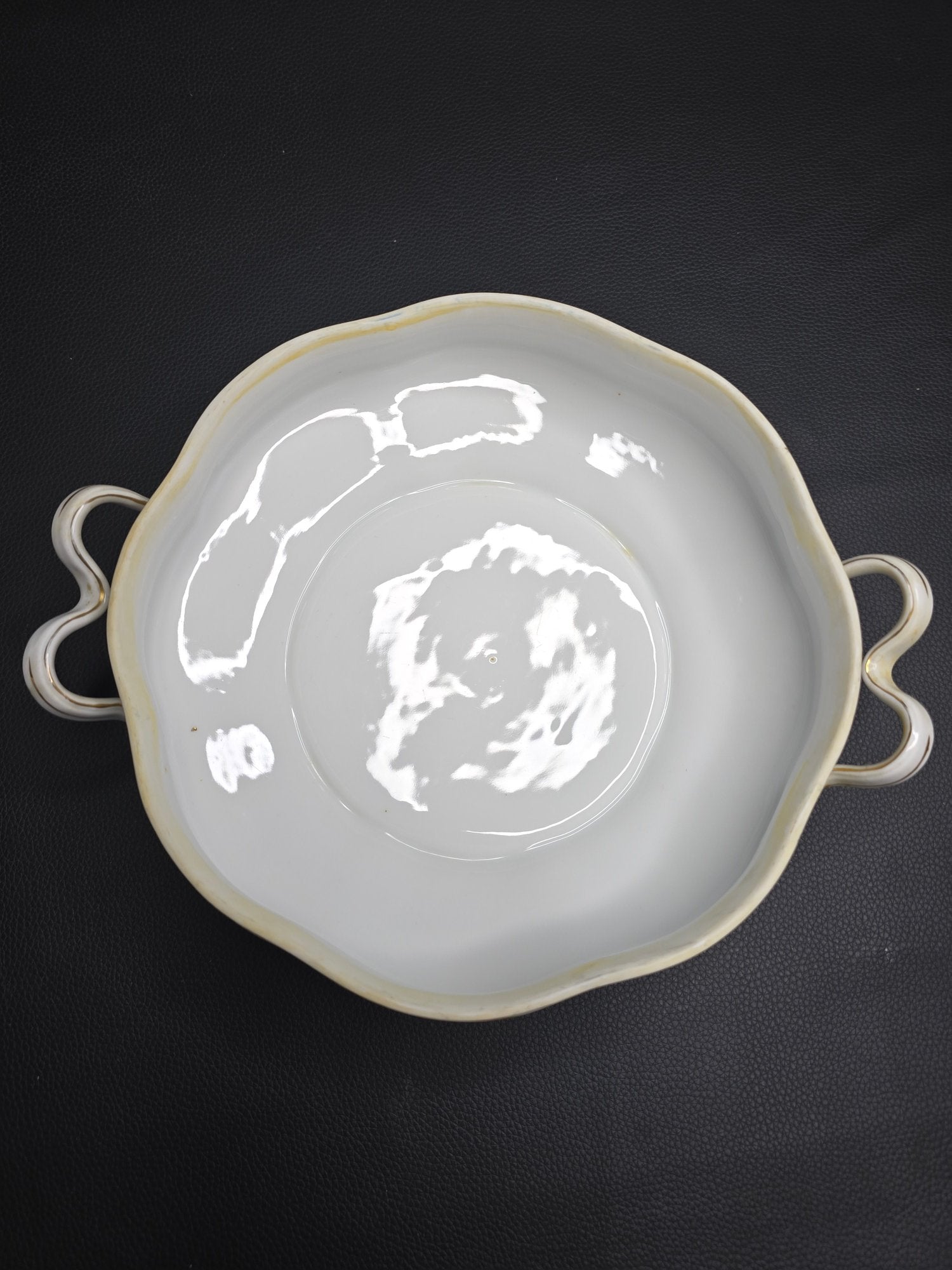 Set Of 3 Antique Heinrich and Co. Selb, Bavaria Ranson Porcelain Covered Tureens