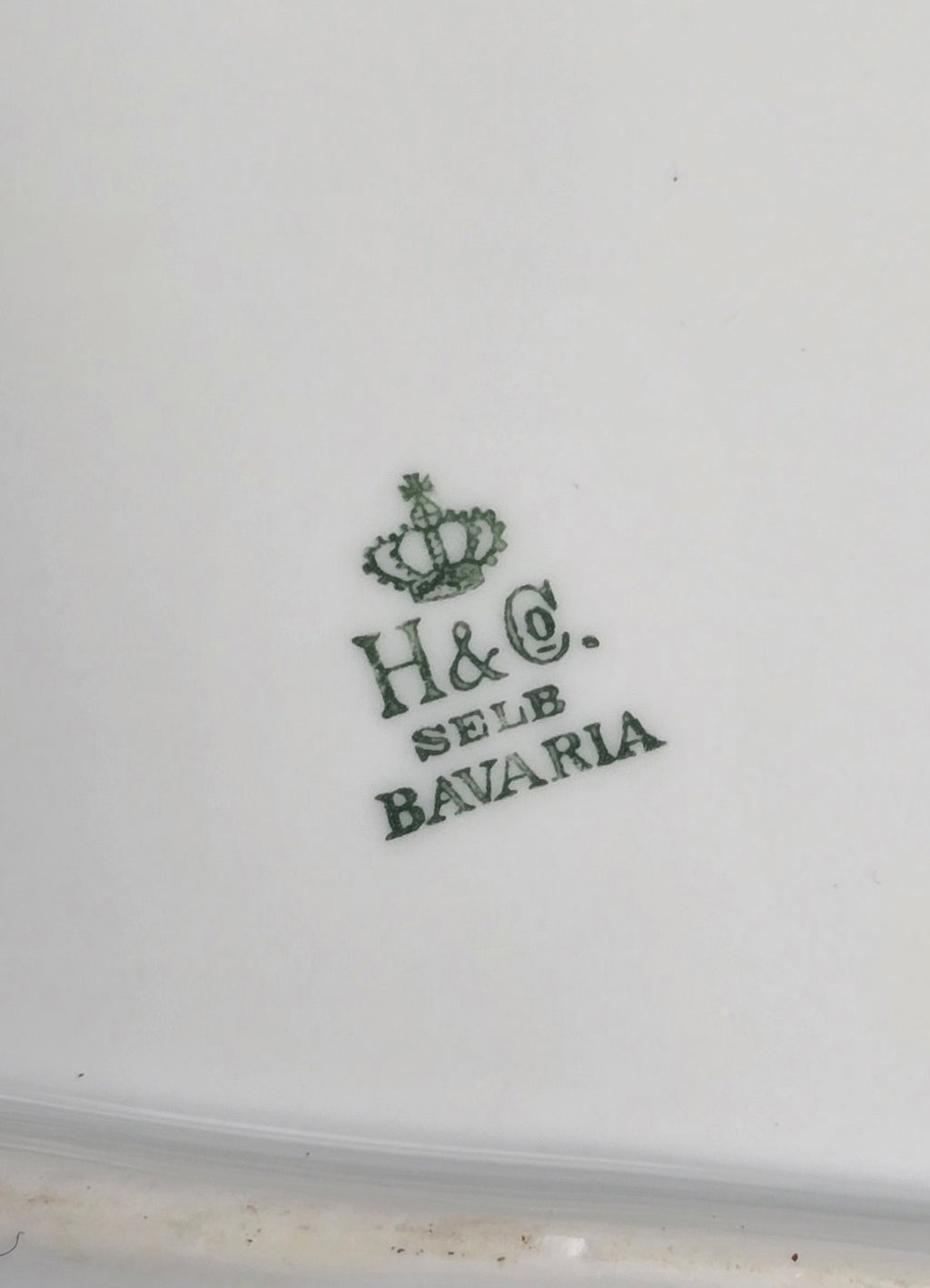 Set of 3 Antique Heinrich and Co. Selb, Bavaria Ranson Porcelain Graduated Serving Platters