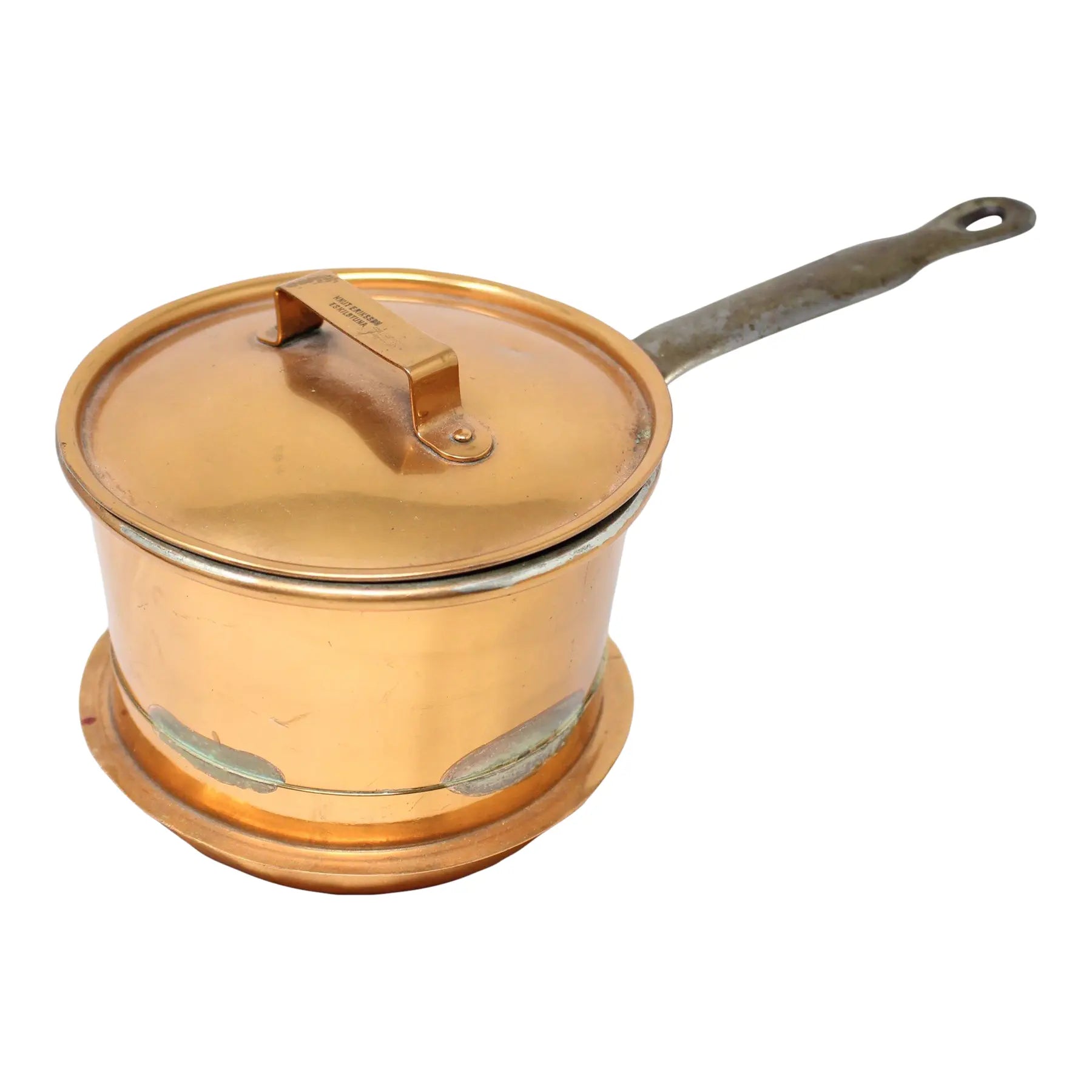 Vintage Knut Eriksson Eskilstuna Swedish Copper Saucepan - 1 Liter