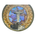 Museum-Quality Antique Brazilian Morpho Butterfly Wing Art Plate