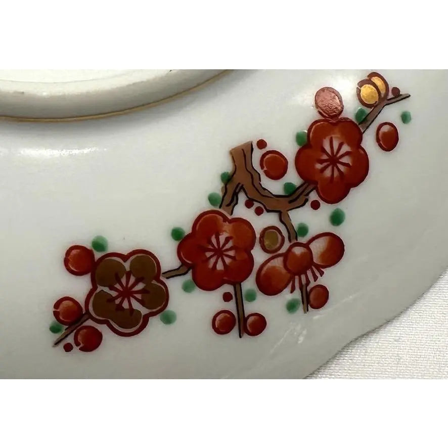 Vintage Arashiyama Jin Japanese Imari Porcelain Plates - Pair