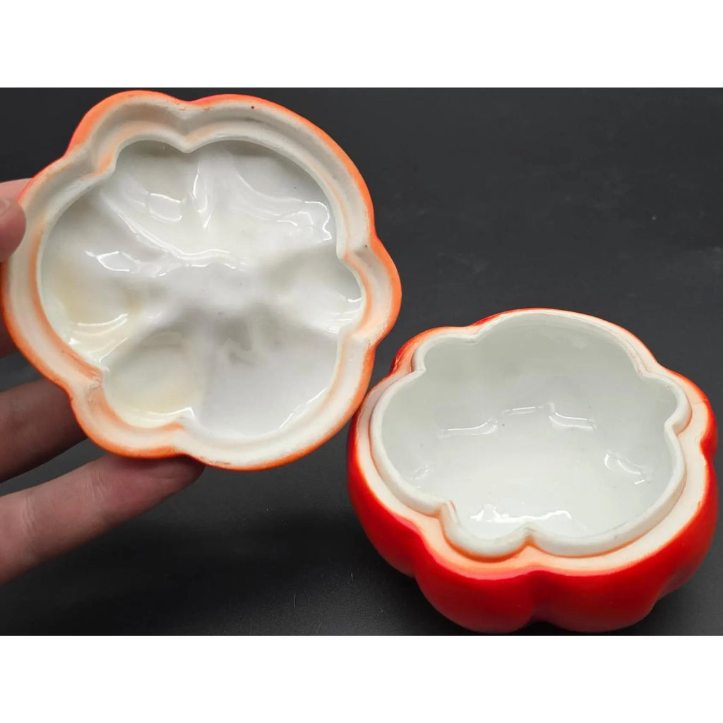 Antique Royal Bayreuth Tomato Porcelain Trinket Dish