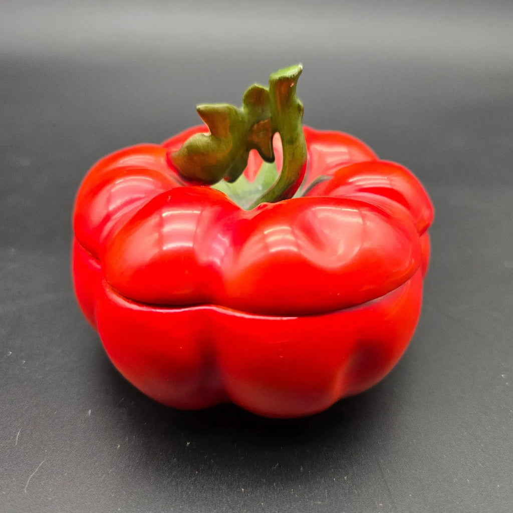 Antique Royal Bayreuth Tomato Porcelain Trinket Dish