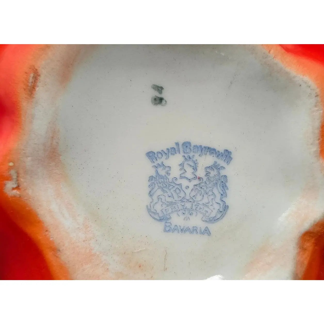 Antique Royal Bayreuth Tomato Porcelain Trinket Dish