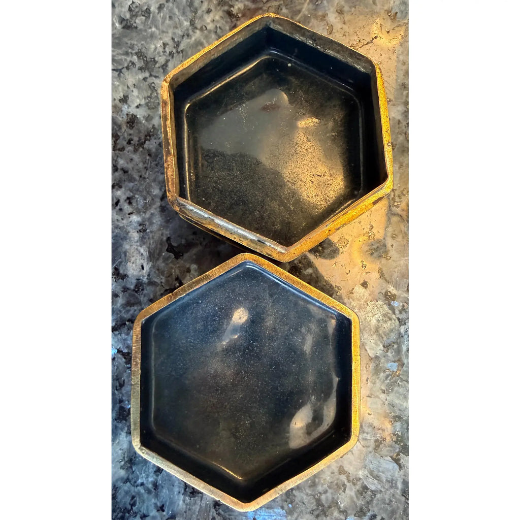 Exquisite Vintage Chinese Cloisonné Enamel Box