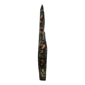 Monumental 73-Inch Signed 1984 American Outsider Folk Art Totem - "Ancestral Spirit" Painted Salvaged Timber