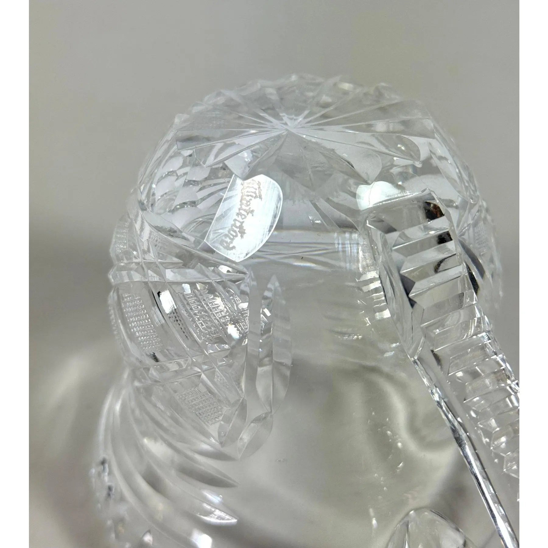 Late 20th Century Hollywood Regency Curated Waterford Crystal Collection - Master Cutter & Society Signatures - 3 Piece