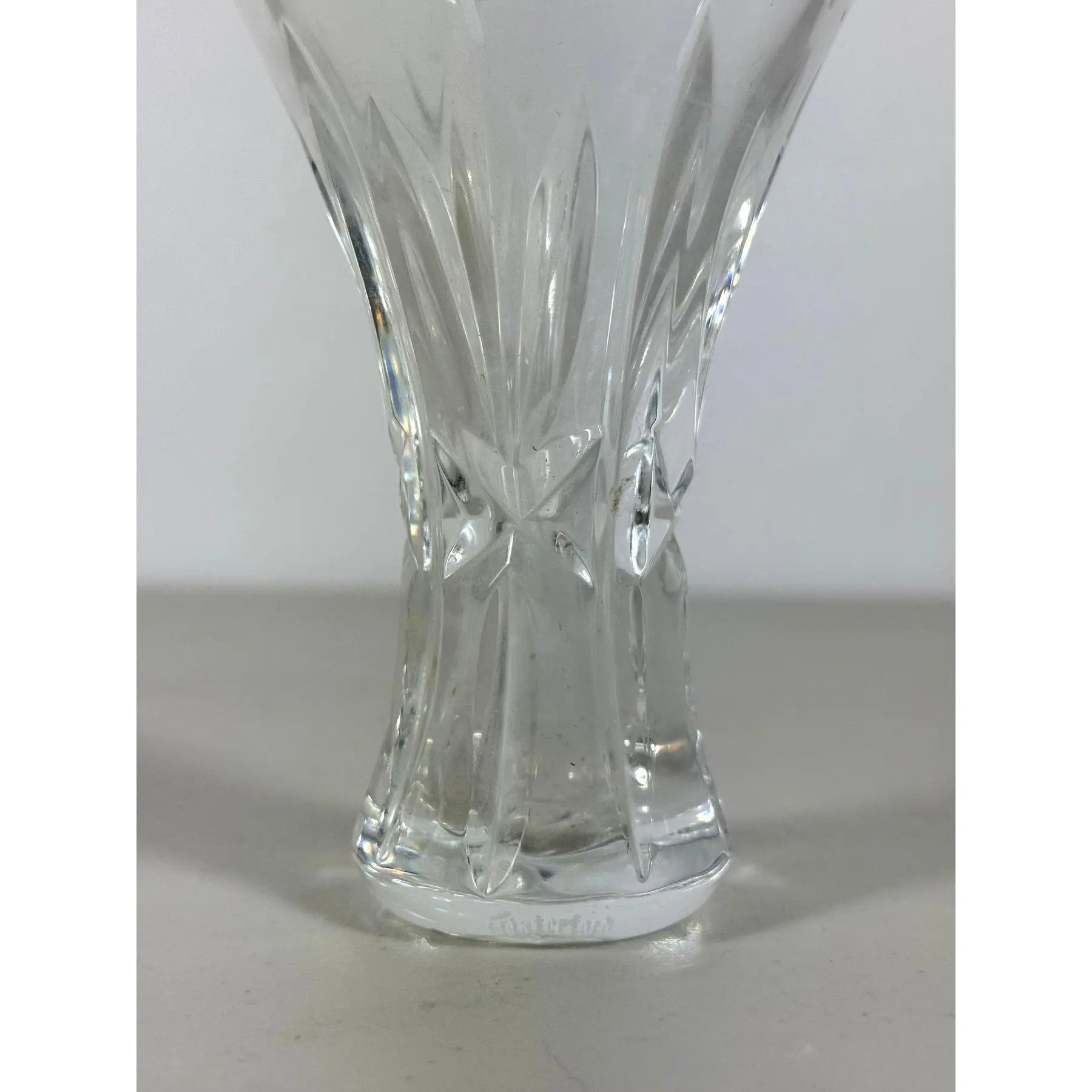 Late 20th Century Hollywood Regency Curated Waterford Crystal Collection - Master Cutter & Society Signatures - 3 Piece