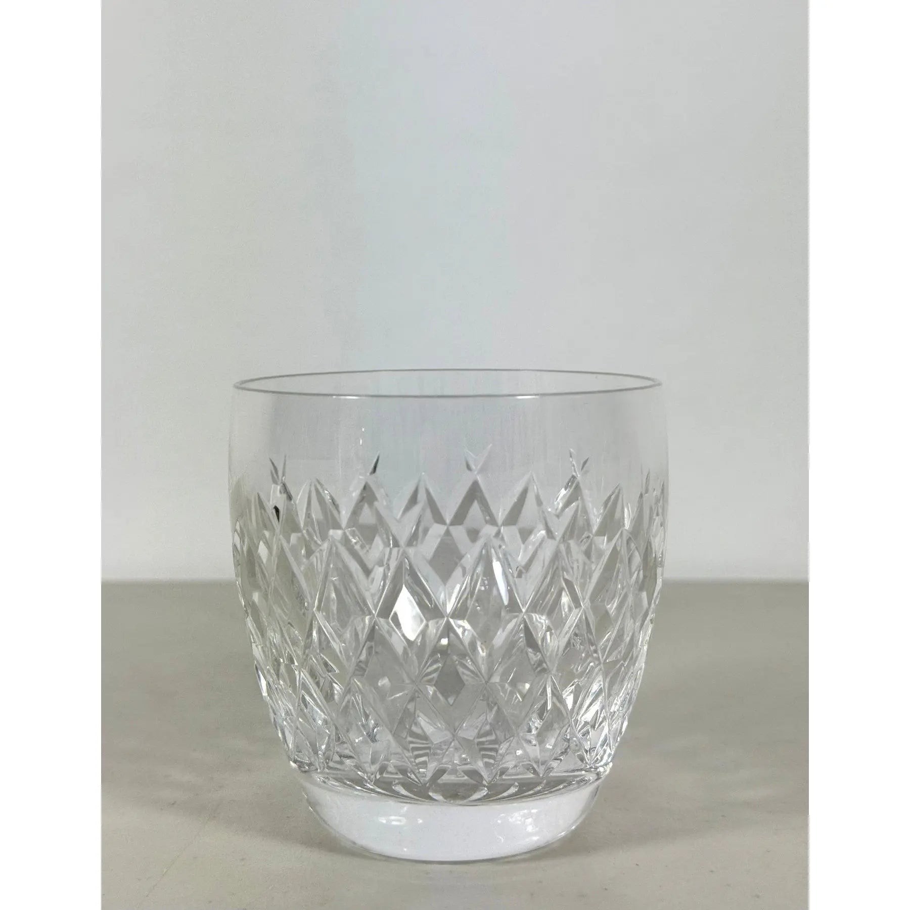 Late 20th Century Hollywood Regency Curated Waterford Crystal Collection - Master Cutter & Society Signatures - 3 Piece