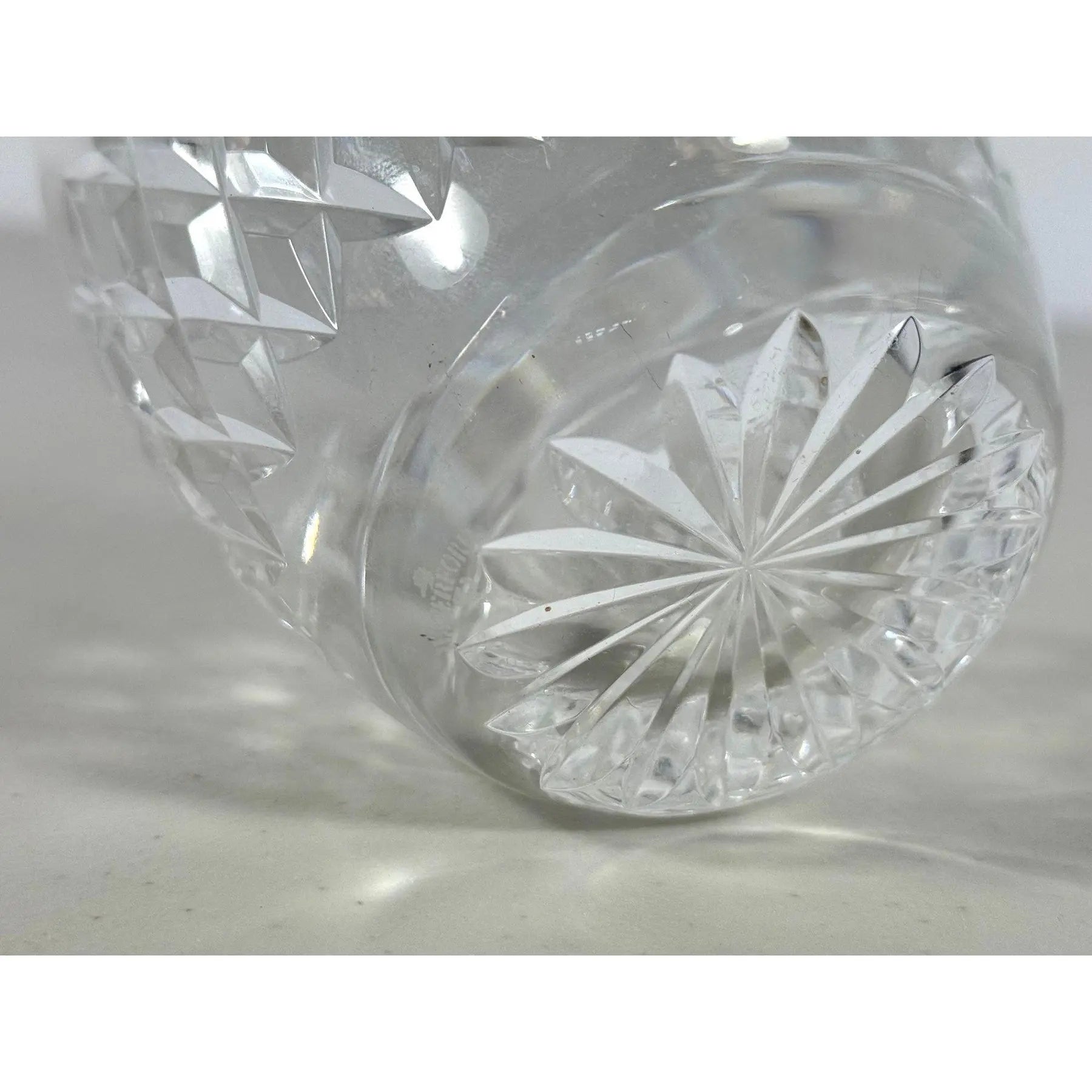 Late 20th Century Hollywood Regency Curated Waterford Crystal Collection - Master Cutter & Society Signatures - 3 Piece