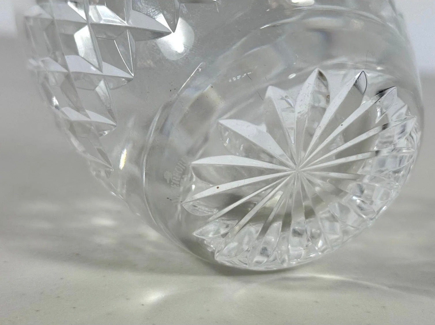 Late 20th Century Hollywood Regency Curated Waterford Crystal Collection - Master Cutter & Society Signatures - 3 Piece