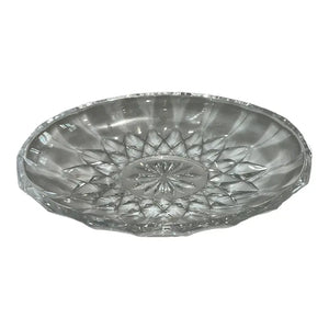 1980s Val Saint Lambert Belgian Crystal "Imperial" Centerpiece Bowl