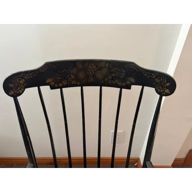 Vintage 1960s Nichols & Stone "Hitchcock Style" Boston Rocker
