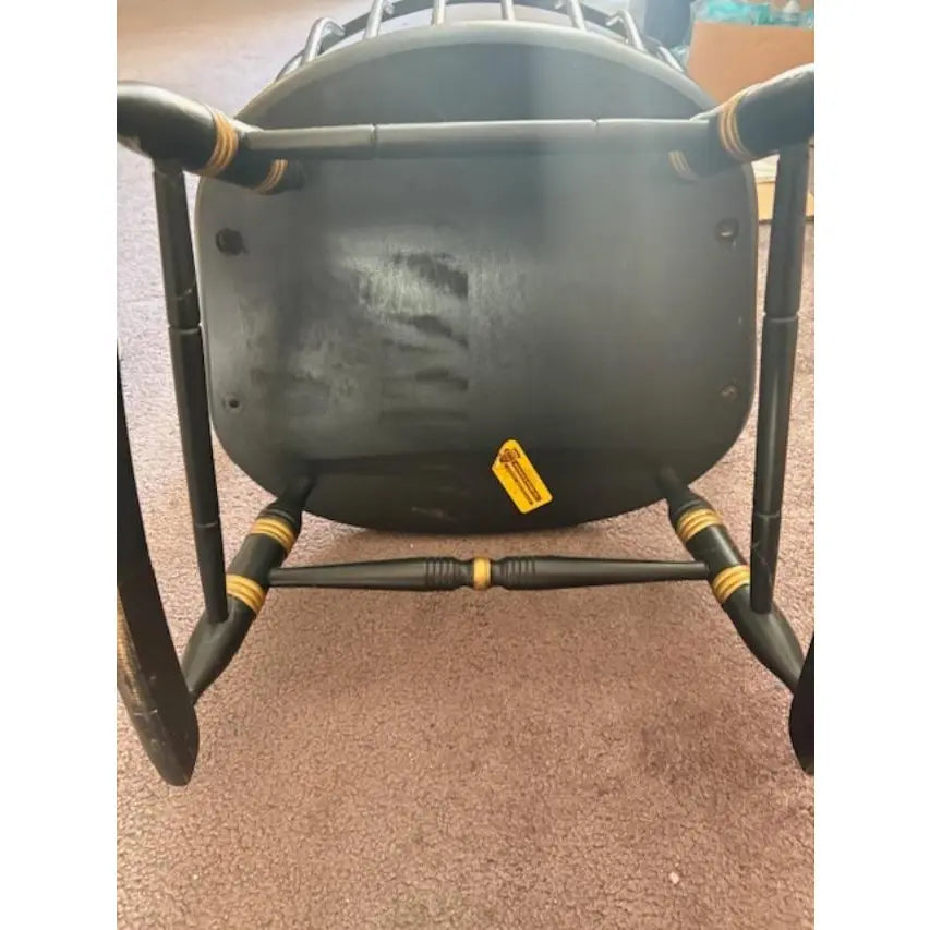 Vintage 1960s Nichols & Stone "Hitchcock Style" Boston Rocker