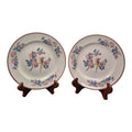 1940s Ritz-Carlton "Bird of Paradise" Luncheon Plates by Mayer China - a Pair