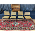 Authentic Mid-Century Italian Cesca Cantilever Chairs Attributed to Marcel Breuer